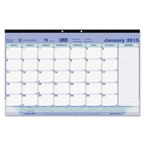 Official Calendar .